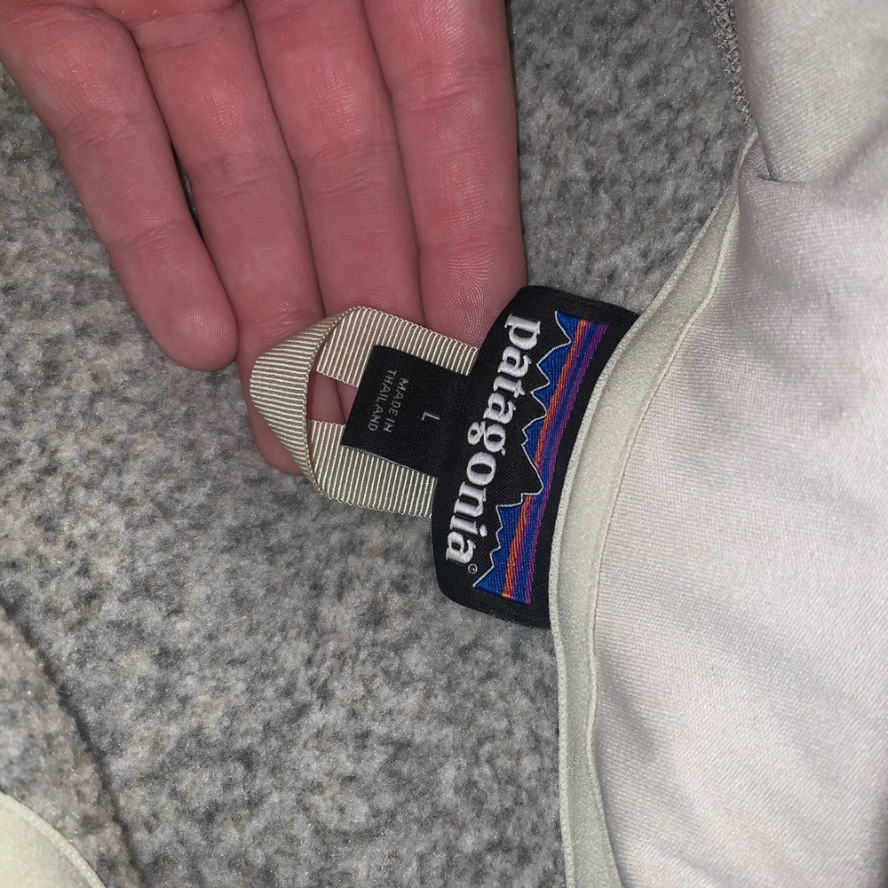 women’s L patagonia fleece pullover - Picture 4 of 4